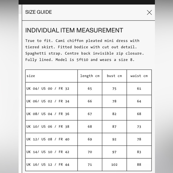 Self Portrait Star Mesh Mini Dress - Size US 2 - Picture 5 of 5